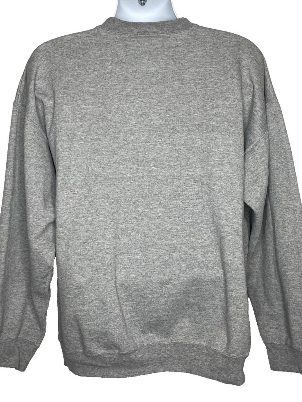 Vintage Y2K Disneyland Crew Neck Sweatshirt Size L/XL Heather Gray New Year 2000 - Picture 6 of 9